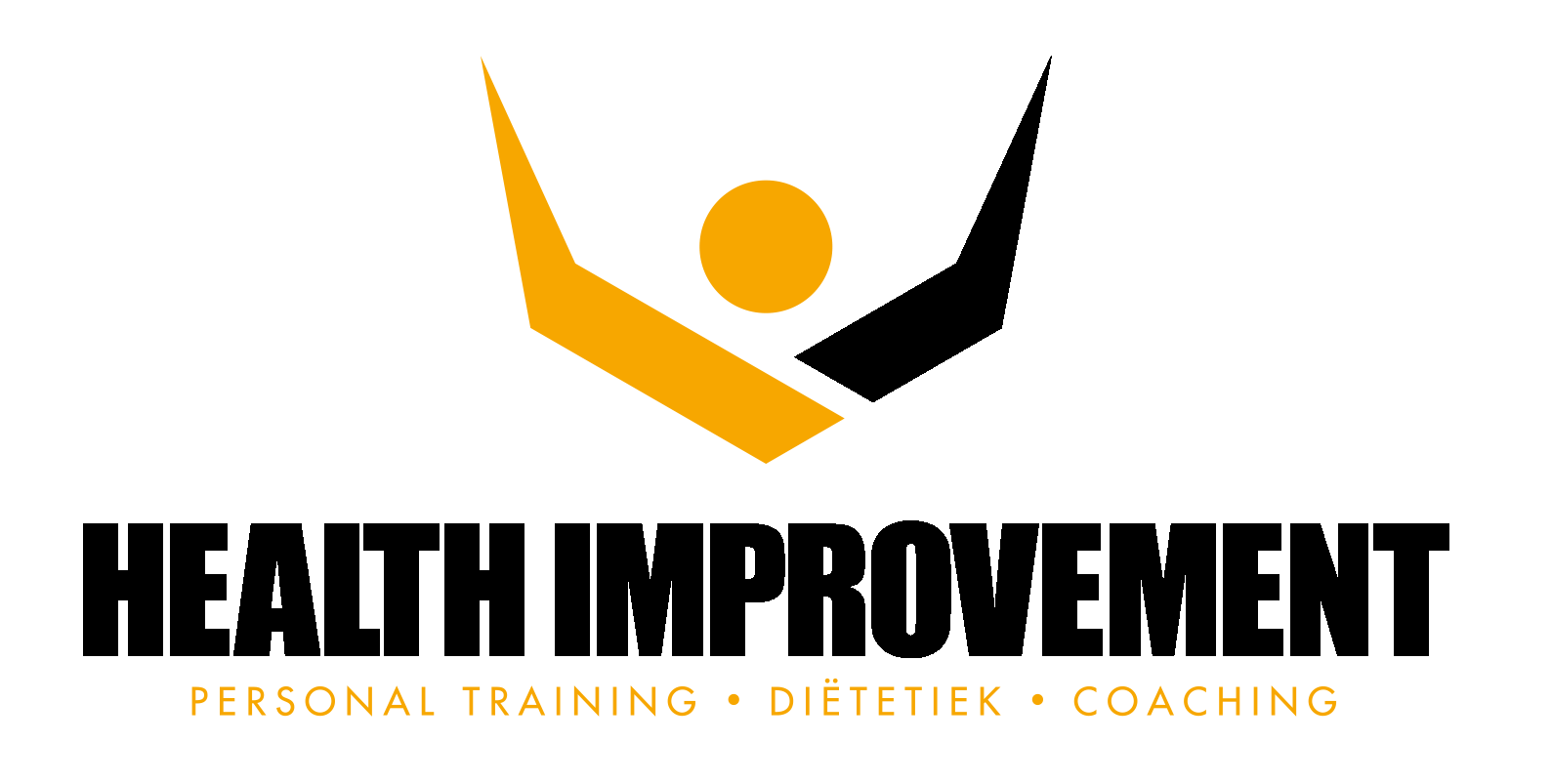 logo health improvement zwart