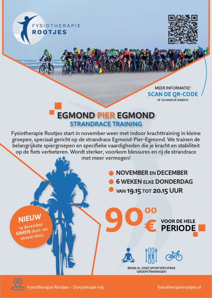 Flyer sportspecifiek egmond pier egmond 2025