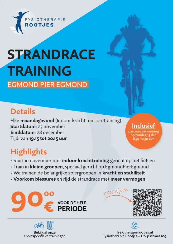 strandrace flyer sportspecifiek egmond pier egmond 2026